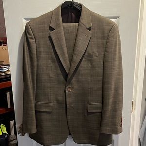 Tan Ralph Lauren Suit Perfect Condition!!